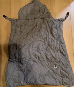 MIKIHOUSE フード付きベビー用ベビーカーポンチョ グレー