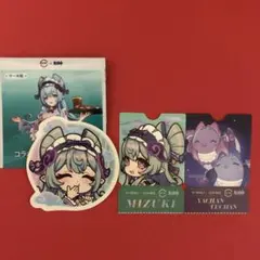 原神 スシロー 夢見月瑞希 ステッカー＆ピック➕やっちゃん てっちゃんピック