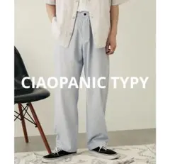 CIAOPANIC TYPY コットンイージーストライプパンツ　セール　新品