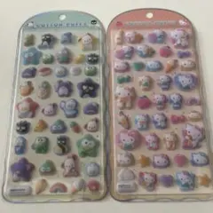 サンリオ　コットンパフィー　はぴだんぶい　ハローキティ