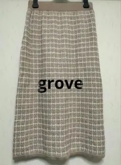 grove 　ニット　スカート　新品未使用