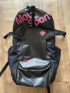 デサントMove Sport バックパック ブラック/ピンクのサムネイル