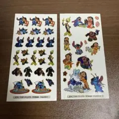 スティッチ・リロ ステッカーシート 2枚セット