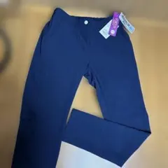 新品　FILAゴルフ　ストレッチパンツ 撥水加工　レディース　L ネイビー