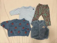 ベビー服セット（シャツ・スウェット・パンツ・ベスト）