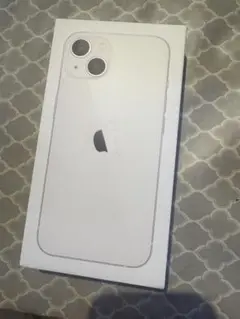 iPhone 13の箱 スターライト 128GB SoftBank