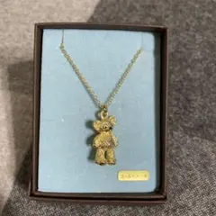 ダッフィー ゴールドメッキ ネックレス