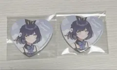 gigo ハート缶バッジ Lady Rabbit 月村手毬 セット - メルカリ