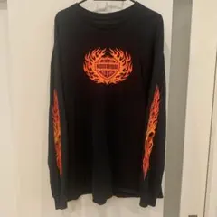 masses マシス　ロンT 袖プリント　ファイヤーパターン　MASSESのサムネイル