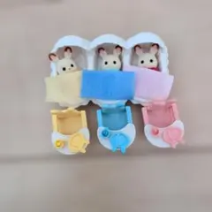 シルバニアファミリー　キャンピングカー　赤ちゃんセット付き