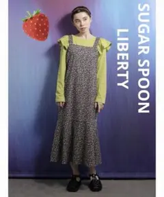 SUGAR SPOON LIBERTY リバティ　プリント　ワンピース　イチゴのサムネイル