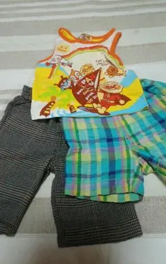 ズボン2枚セット(≧▽≦)　アンパンマン☆タンク　オマケ付き(*^▽^*)