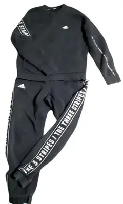 アディダス adidas Mサイズ ブラック セットアップ ブラック