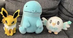 ポケモン ぬいぐるみ　3体