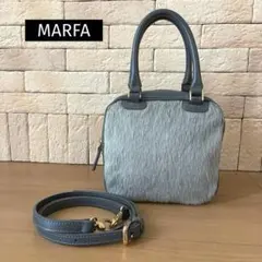Spick＆Span "MARFA" 型押し×ハラコレザー ショルダーバッグのサムネイル