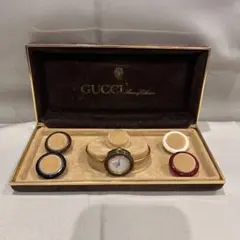 GUCCI グッチ チェンジベゼル 腕時計 不動 レディース ゴールド