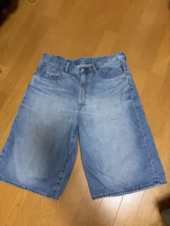 デニムショートパンツ ハーフパンツ GU