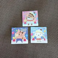 しんちゃん・ぶりぶりざえもん・しろ ステッカーセット キラ1、ノーマル2