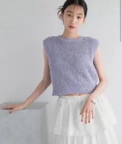 【新品タグ付き】 LOWRYS FARM ブークレバックオープンベスト