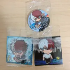 僕のヒーローアカデミア ウエハース ステッカー 缶バッジ 轟焦凍