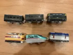 鉄道玩具6両　レール付き　ジャンク品