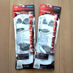 SRIXON アシナビ 3D PREMIUM メンズソックス 2足セット