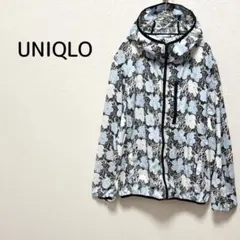 ユニクロ×SPRZ NY 花柄パーカー S メンズ 薄手 羽織り 普段着 春 夏