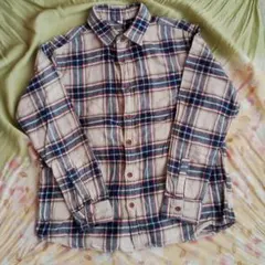 UNIQLO　長袖フランネルシャツ　キッズ150