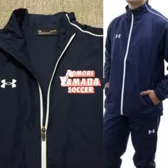 青森山田/サッカー ストーム ウーブンメッシュジャケット アンダーアーマー L