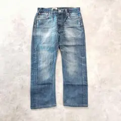 リーバイス501 Levis W36 ブルーデニム 青 ヒゲ 古着 15776
