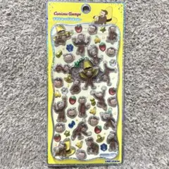 おさるのジョージ　プチドロップステッカー