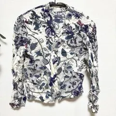 ETRO エトロ シルク100% 長袖シャツ 総柄 イタリア製 - メルカリ