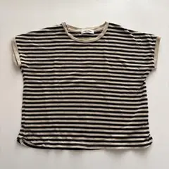 FORK & SPOON ボーダー Tシャツ 120cmのサムネイル
