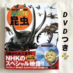 講談社の動く図鑑MOVE 昆虫 新訂版 DVDつき