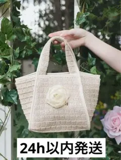Herlipto 春イベ ノベルティ Rose Straw Tote Bag Herlipto 春イベ ノベルティ Rose Straw Tote Bag - メルカリ