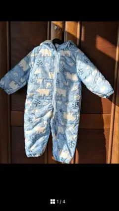 【美品】子供用カバーオール　ジャンプスーツ