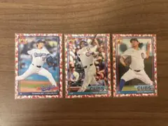 MLBカード山本由伸、今永昇太、鈴木誠也　鯉セット