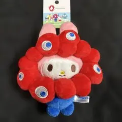 大阪万博　マイメロディ ミャクミャクなりきりぬいぐるみ BC カラビナ付き