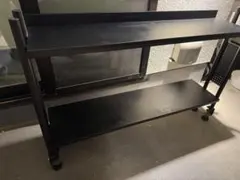 Bauhutteデスクラッ2BHS-1200HN-BK 120cm 分解発送可能