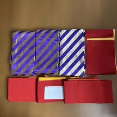 半幅帯 4本セット 踊り 稽古用のサムネイル