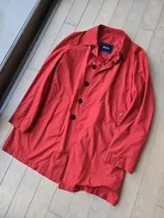 【新品】ヘルノ ステンカラーコート 赤