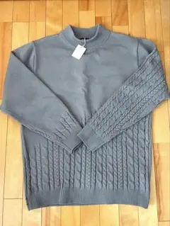 新品未使用 COMME CA ISM ハイネックニット Lサイズ