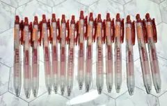 【新品未使用】サラサスタディ15本セット 赤 ボールペン まとめ売り