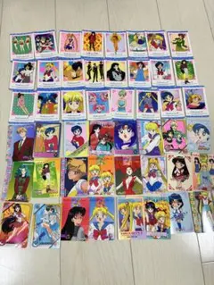 セーラームーン　カード　まとめ売り Yahoo!オークション - 1円〜 当時品多数 セーラームーン まとめ