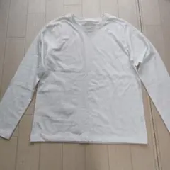 未使用　無印　白　 Mサイズ 長袖Tシャツ
