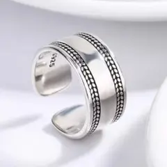 11号 高貴✨シルバーリング シルバー925 ヴィンテージ ロワイヤル 煌めき