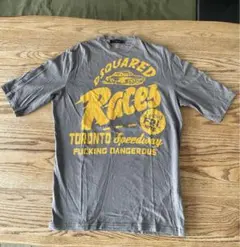 レア 希少 DSQUARED 2 五分袖 RACES レースカー Tシャツ