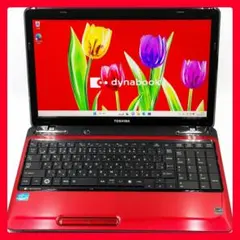 激レアレッド✨ スムーズ快適！ Corei7 ノートパソコン Windows11