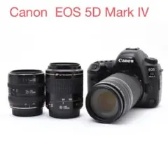 Canon EOS 5D Mark IV標準&望遠&単焦点トリプルレンズセット - メルカリ