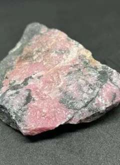 大型バラ輝石 ロードナイト インカローズ 鉱物 原石 台付き1個 楽天